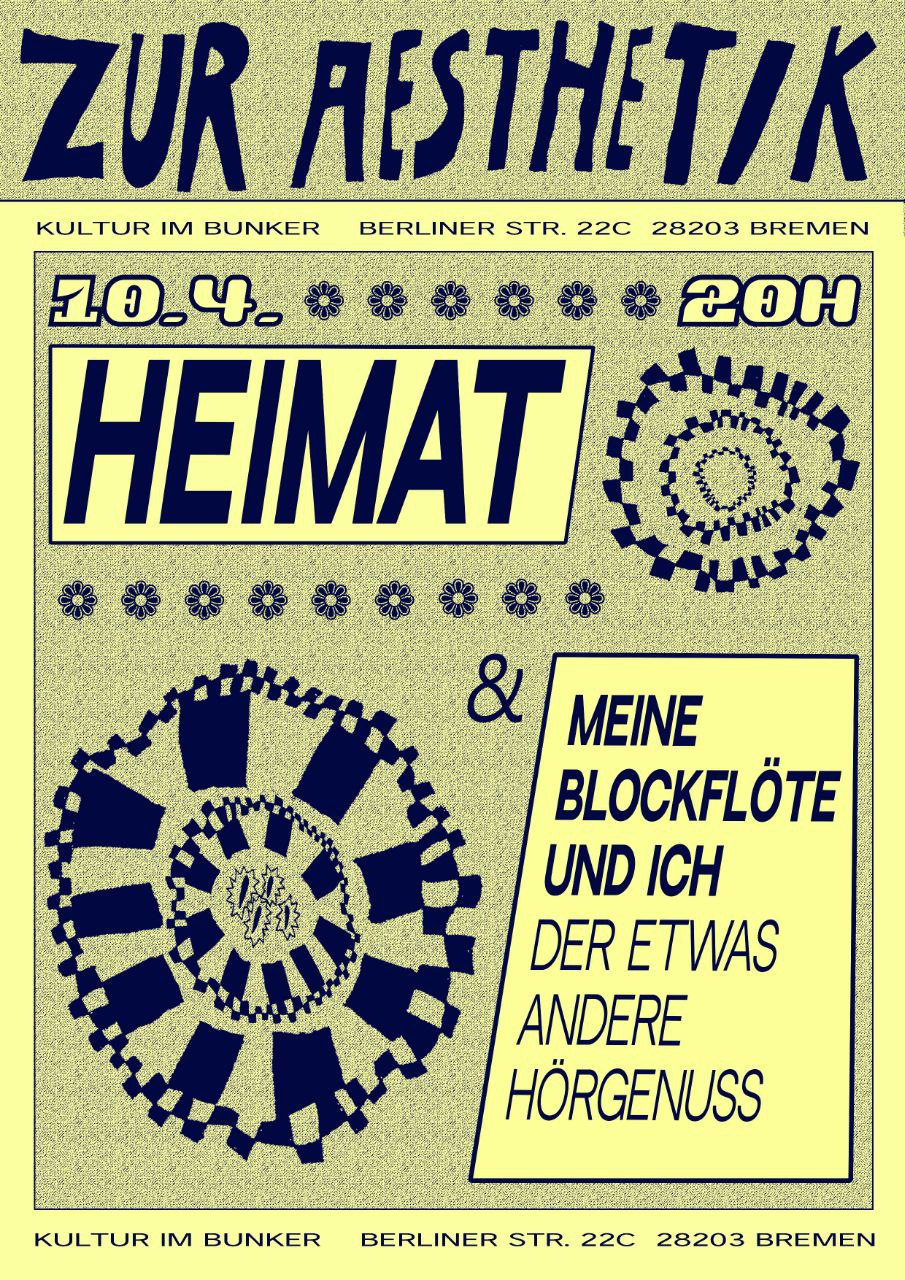 10.04.2023HEIMAT + MEINE BLOCKFLÖTE & ICH