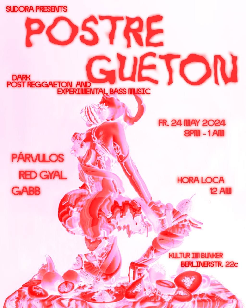 24.05.2024</br>SUDORA PRESENTS: POSTRE GUÉTON